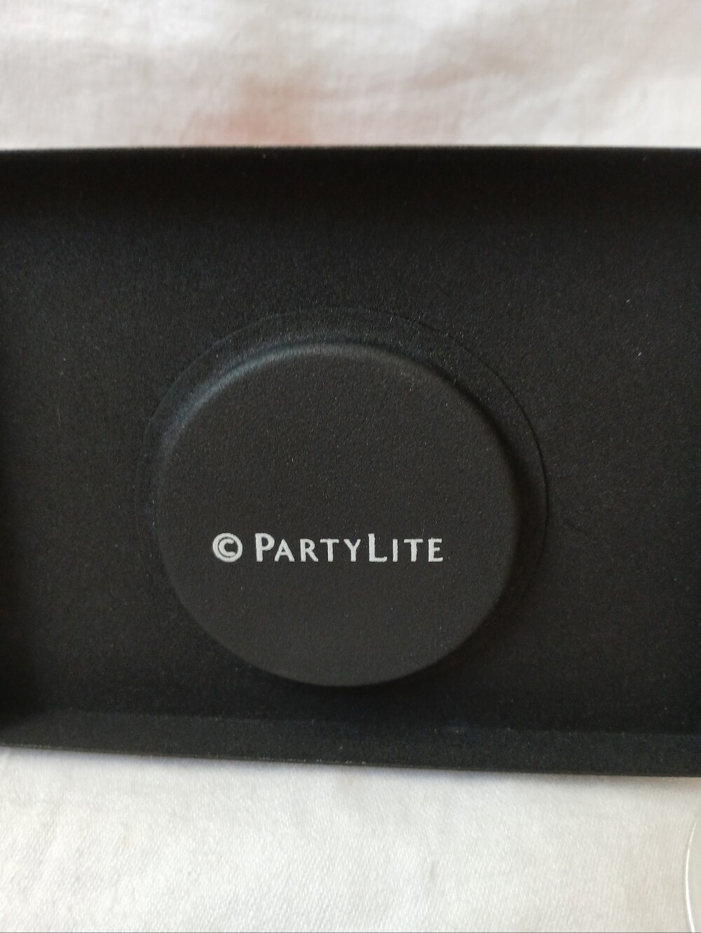 PartyLite Halloween Luminary Black Metal Votive Holder - Picture 7 of 11